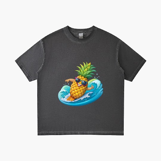 Pineapple Surfer Gradient T Shirts