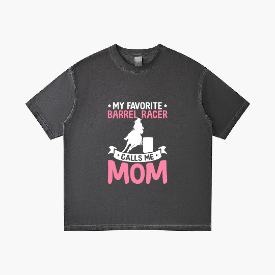 Favorite Barrel Racer Calls Me Mom Barrel Racing R Gradient T Shirts