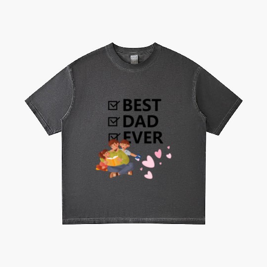 Best Dad Ever Gradient T Shirts
