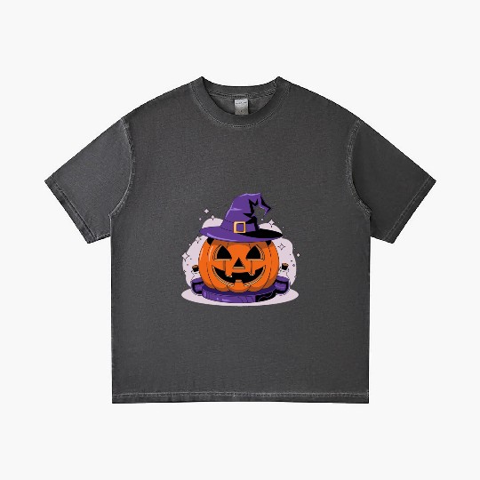 Witchy Jack-O'-Lantern Gradient T Shirts