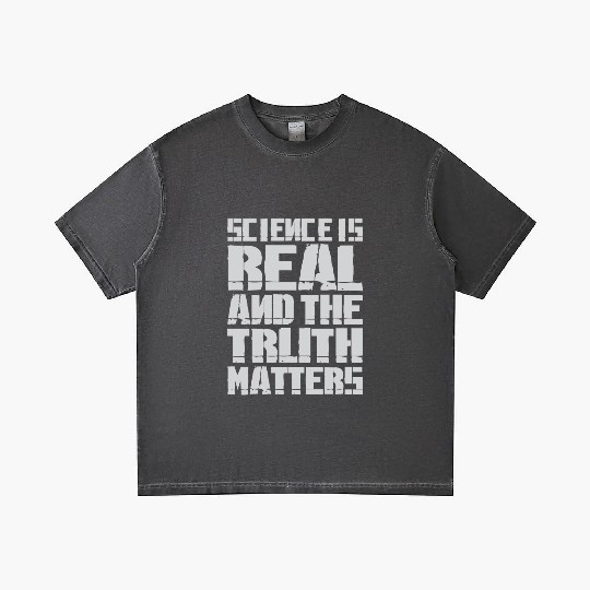 Science Is Real And The Truth Matters Gradient T Shirts