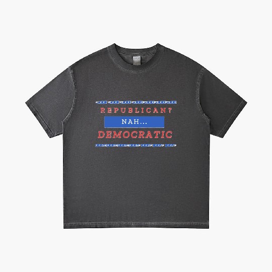 US election: Vote for Democratic Edition Gradient T Shirts