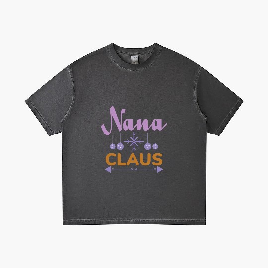 Nana Claus Gradient T Shirts