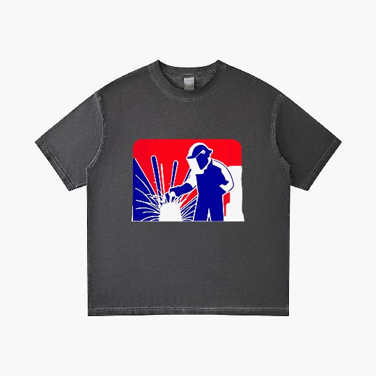 Major League Welder Sticker – Perfect for Proud We Gradient T Shirts