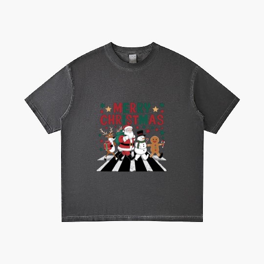 Christmas Merry Christmas For Gift Santa Claus Gradient T Shirts