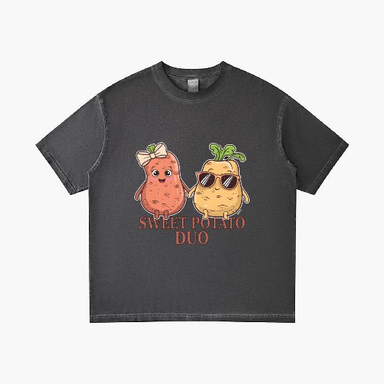 Sweet Potato Duo Gradient T Shirts