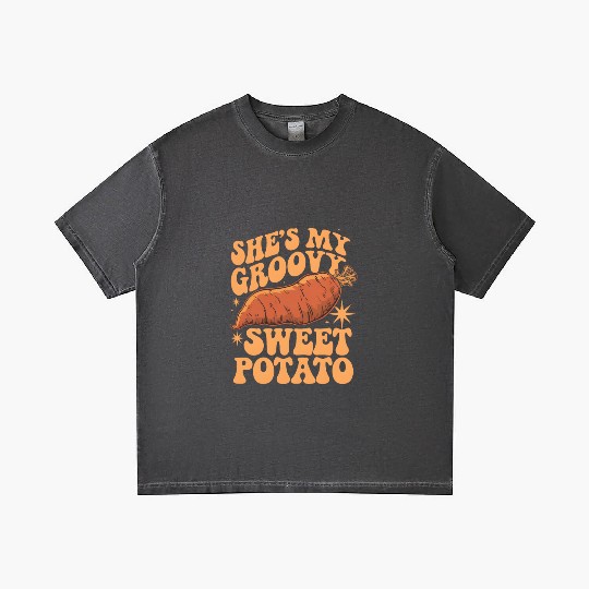 She's my Groovy Sweet Potato Gradient T Shirts