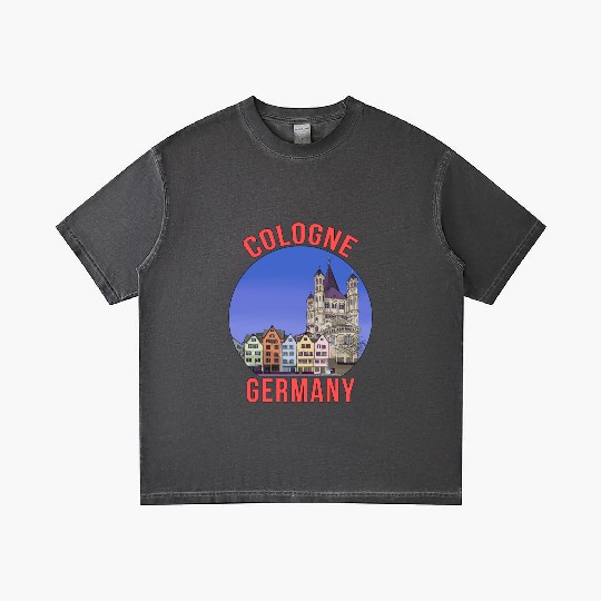 Cologne Germany Gradient T Shirts