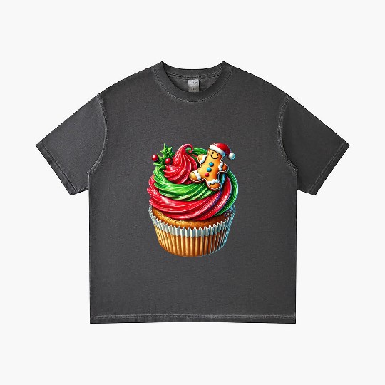 Christmas ice cream, Merry Christmas Gradient T Shirts