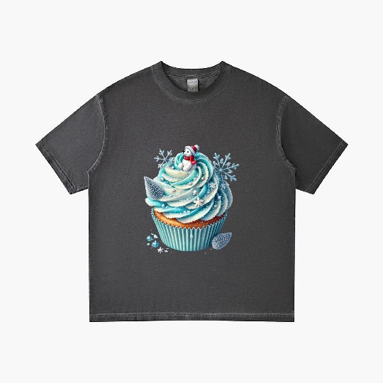 Christmas ice cream, Merry Christmas Gradient T Shirts