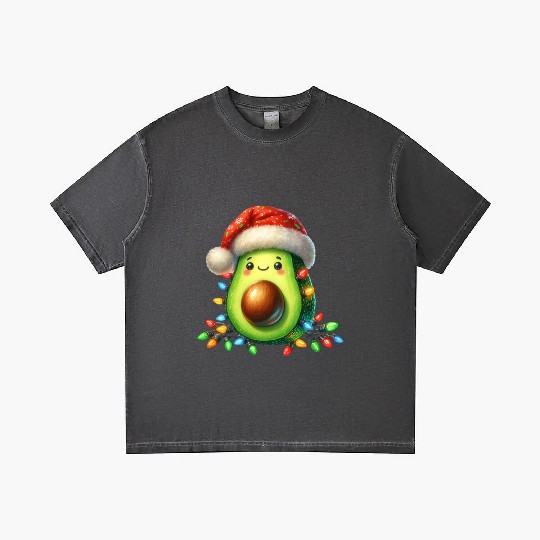 Christmas Avocado, Merry Christmas Gradient T Shirts