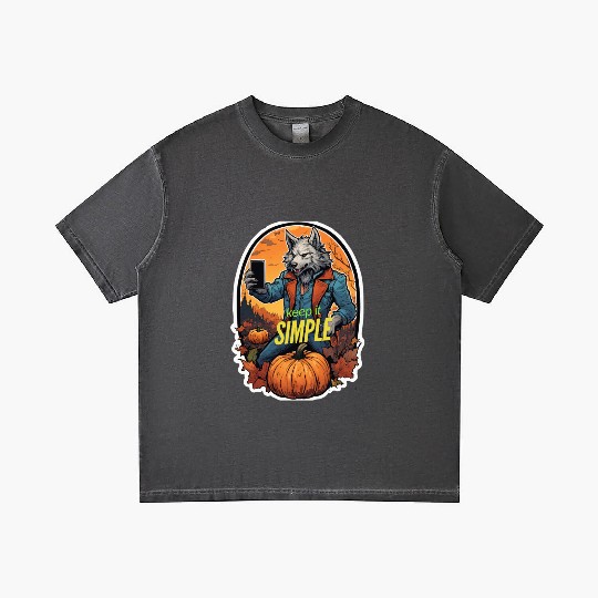 Werewolf Selfie: Pumpkin Patch Edition Unique T-Sh Gradient T Shirts
