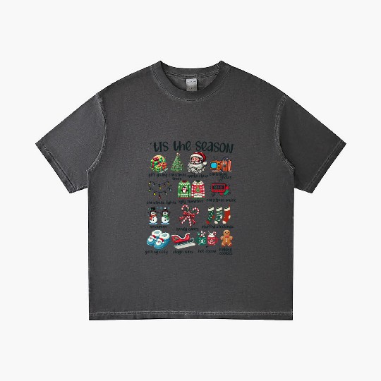 Tis The Season Low Gradient T Shirts