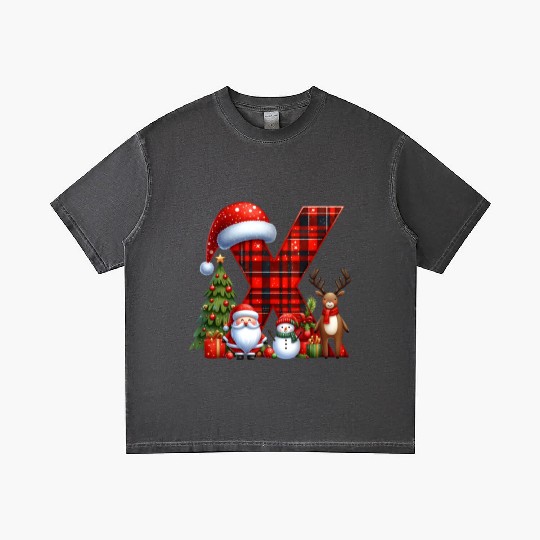 Merry Christmas, Christmas Retro Gradient T Shirts