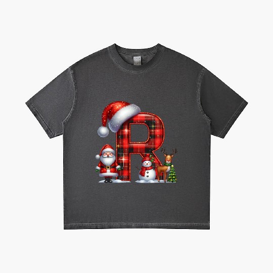 Merry Christmas, Christmas Retro Gradient T Shirts