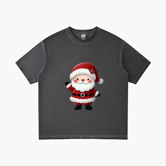 Santa Christmas, Christmas Retro Gradient T Shirts