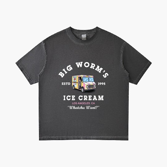 Big Worm s Ice Cream Whatchu Want Gradient T Shirts