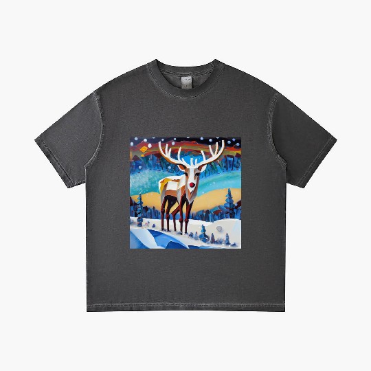 The beauty of wilderness in winter Gradient T Shirts