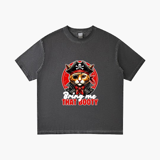 Bring Me That Booty Pirate Cat Gradient T Shirts