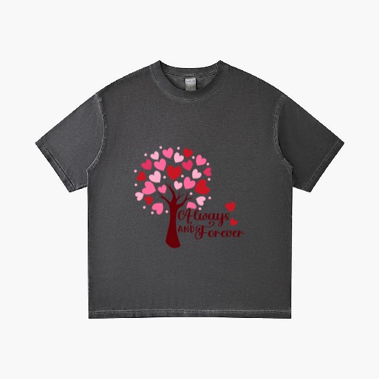 Valentines Day, Valentine Retro Gradient T Shirts