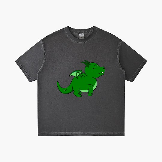 Chibi Dragon Gradient T Shirts