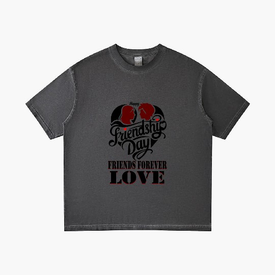 happy friendship day friends forever love Gradient T Shirts