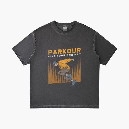 Parkour Extreme Underground Stunt Gradient T Shirts
