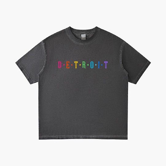 Detroit Pride Gradient T Shirts