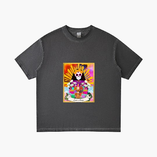Butterfly Santa Muerte Gradient T Shirts