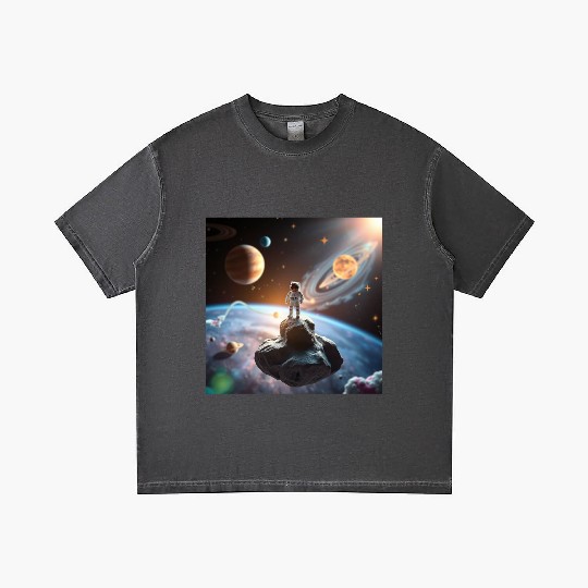 .Abstract Nature Fusion Gradient T Shirts