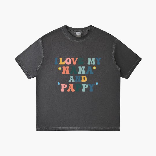 I Love My Nana and Pappy Gradient T Shirts lToddler & Youth
