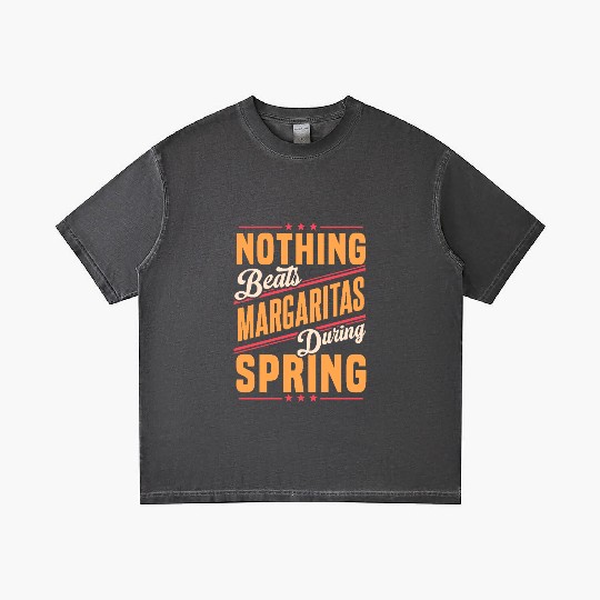 Nothing Beats Margaritas During Spring Season Fun Gradient T Shirts