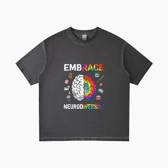 Embrace Neurodiversity Autism Awareness Gradient T Shirts