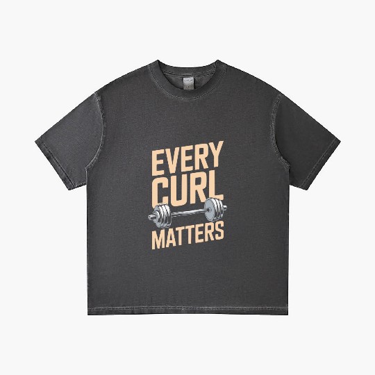 Hammer Curls Bodybuilding Fitness Workout Gym Gradient T Shirts