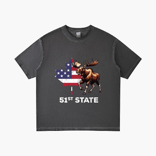 Canada 51st State United States Funny Trump Quote Gradient T Shirts