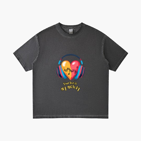 Your Love is My Melody Gradient T Shirts