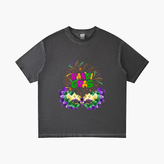 Mardi Gras New Orlean Carnival Gradient T Shirts