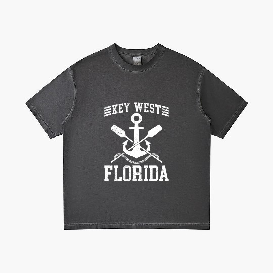 KEY-WEST FLORIDA Sailing Sunshine-State West Keys Gradient T Shirts