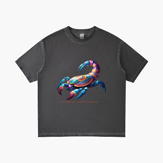 Scorpio Spirit Animal Scorpion Alebrije Male Gradient T Shirts
