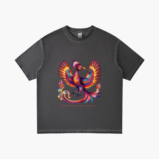 Scorpio Spirit Animal Phenix Alebrije Male Gradient T Shirts