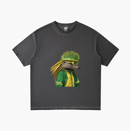 Green and Gold Echidna 2 Gradient T Shirts