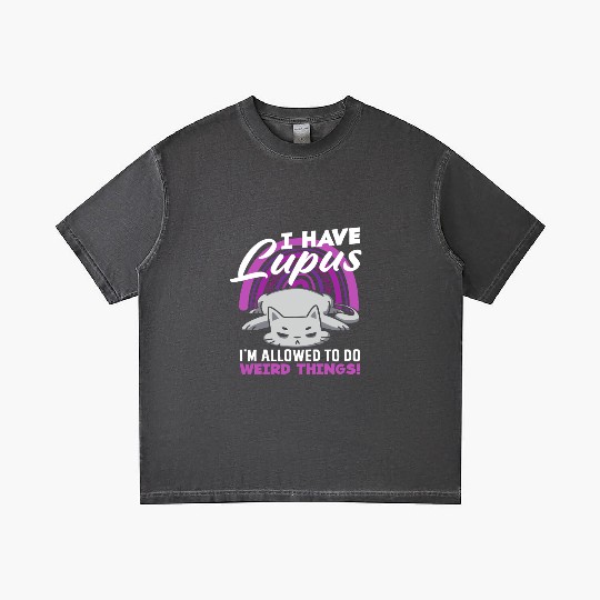 Lupus Awareness I Have Lupus Weird Things Gradient T Shirts