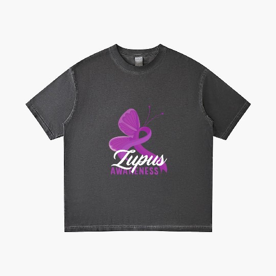 Lupus Awareness Butterfly Embrace Gradient T Shirts
