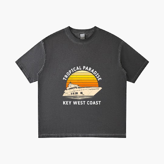 Florida TROPICAL PARADISE KEY-WEST COAST Gradient T Shirts