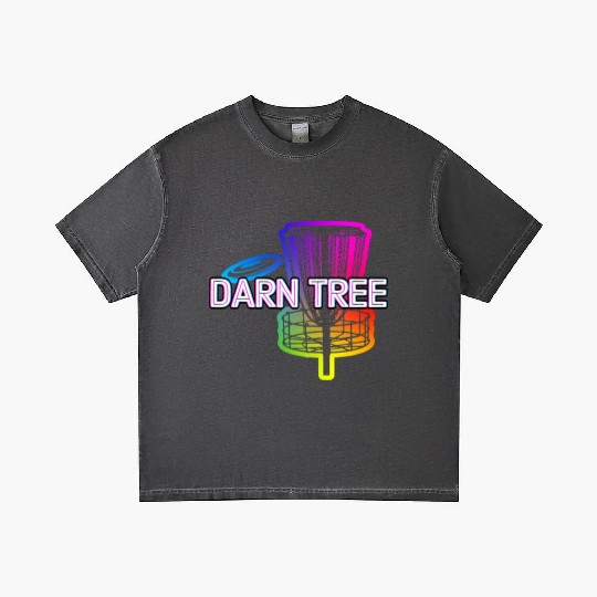 Darn Tree Disc Golf Funny Golfer Humor Outdoor Gradient T Shirts