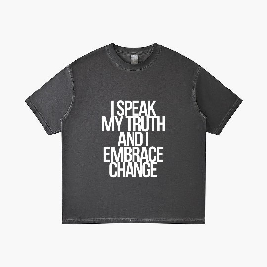 Gemini Zodiac Embrace Change Truth Speak Gradient T Shirts