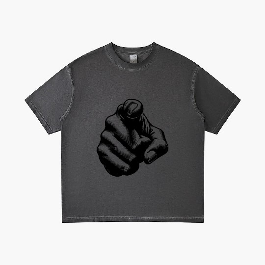 Motivational Design Index Finger Hand Gesture Gradient T Shirts