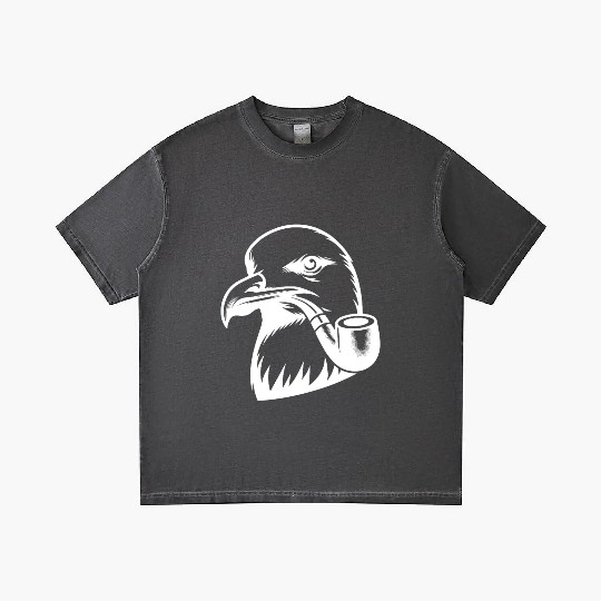 Seagull With Nordic Nautical Charisma Gradient T Shirts