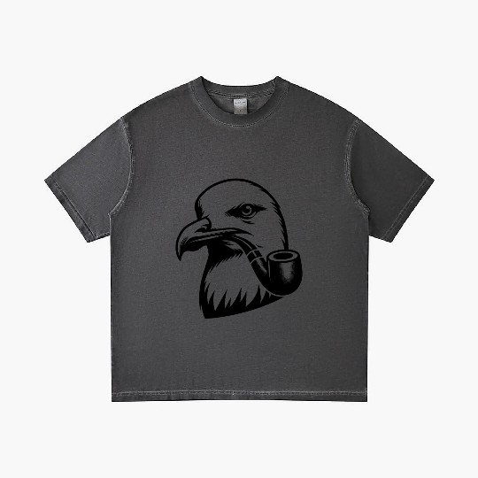Seagull With Nordic Nautical Charisma Gradient T Shirts