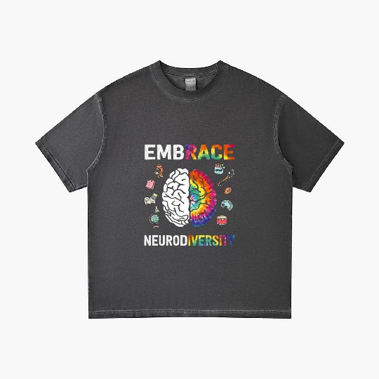 Embrace Neurodiversity Autism Awareness Gradient T Shirts